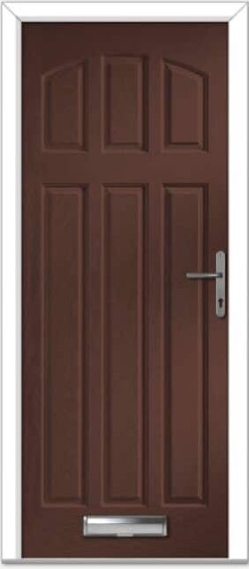Rosewood St Andrews Solid Composite Door