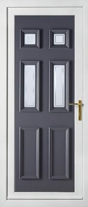 Windsor Four Eminence Panel uPVC Door