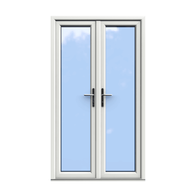 1200 x 2100 uPVC French Door