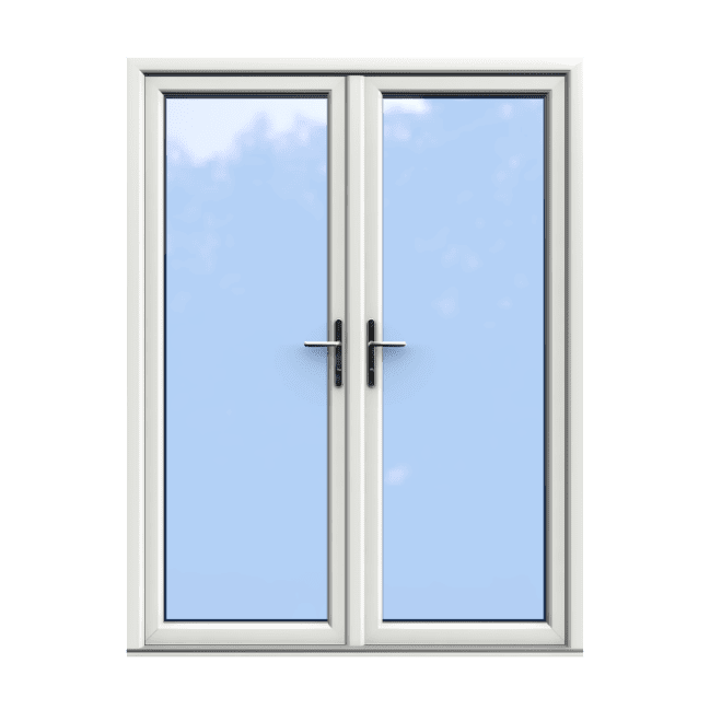 1700 x 2100 uPVC French Door