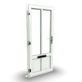 Bradford - 70mm Double Glazed uPVC Door - Image 2