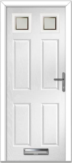 White Pinehurst Composite Door 1 White Pinehurst Composite Door