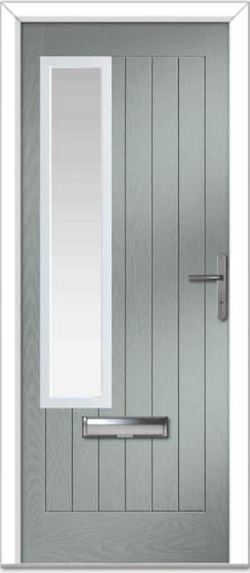 Agate Grey Augusta Left Farmhouse Composite Door 1 Agate Grey Augusta Left Farmhouse Composite Door