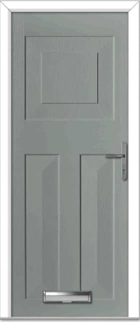 Agate Grey Eaton Solid Composite Door 1 Agate Grey Eaton Solid Composite Door