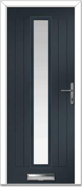 Anthracite Grey Augusta Long Centre Farmhouse Composite Door 1 Anthracite Grey Augusta Long Centre Farmhouse Composite Door