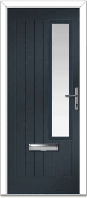 Anthracite Grey Augusta Right Farmhouse Composite Door 1 Anthracite Grey Augusta Right Farmhouse Composite Door