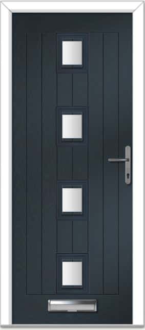Anthracite Grey Seminole 4 Centre Farmhouse Composite Door 1 Anthracite Grey Seminole 4 Centre Farmhouse Composite Door