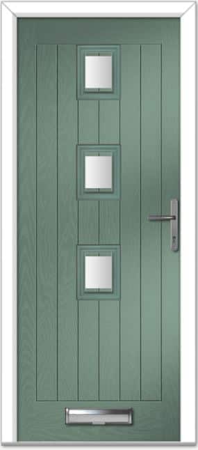Chartwell Green Seminole 3 Centre Farmhouse Composite Door 1 Chartwell Green Seminole 3 Centre Farmhouse Composite Door