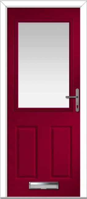 Red Lyntham Composite Door 1 Red Lyntham Composite Door