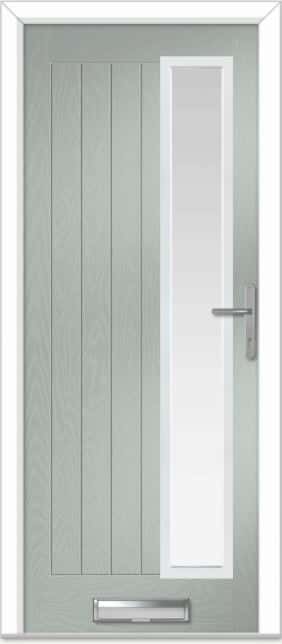 Agate Grey Augusta Long Right Farmhouse Composite Door 1 Agate Grey Augusta Long Right Farmhouse Composite Door