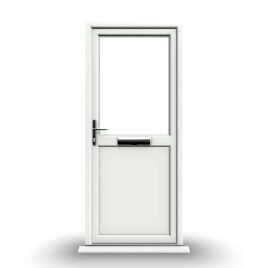 Oxford - White Half Glazed uPVC Door Supply Only Oxford - White Half Glazed uPVC Door Supply Only