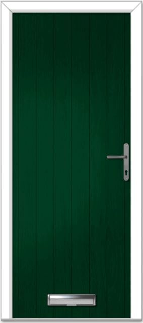 Green Cottage Solid Composite Door