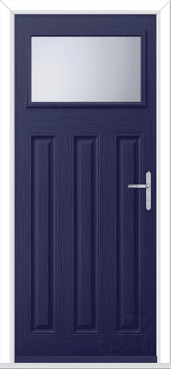 Blue Lakewood 1 GRP Composite Door