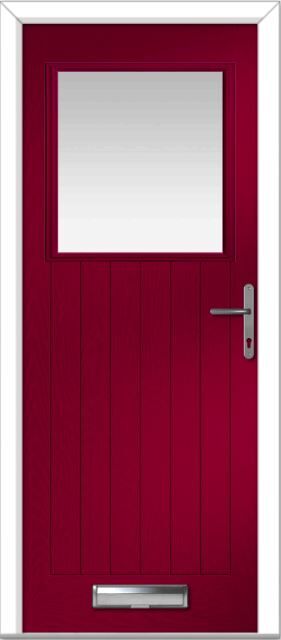 Red Merion Farmhouse Composite Door