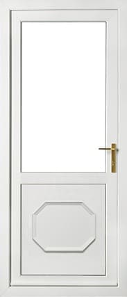 Buckingham Half Panel External uPVC Door