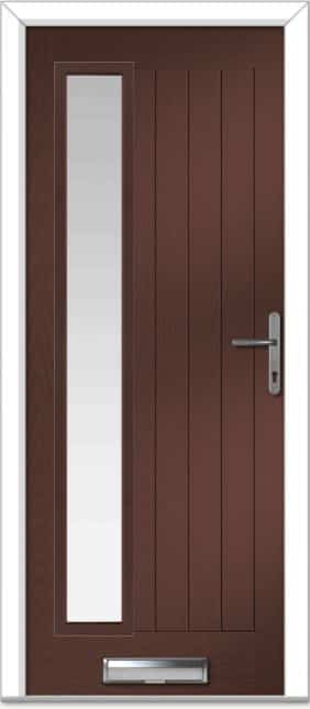 Rosewood Augusta Long Left Farmhouse Composite Door 1 Rosewood Augusta Long Left Farmhouse Composite Door