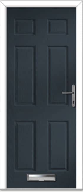 Anthracite Grey Muirfield Solid Composite Door 1 Anthracite Grey Muirfield Solid Composite Door