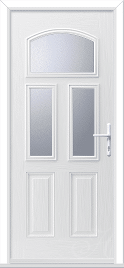 White Alpine 3 GRP Composite Door 1 Alpine 3 GRP Composite Door