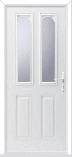 White Arnage 2 GRP Composite Door 1 Arnage 2 GRP Composite Door