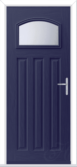 Blue Hebden GRP Composite Door 1 Blue Hebden GRP Composite Door