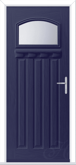 Blue Hebden Shelf GRP Composite Door 1 Blue Hebden Shelf GRP Composite Door