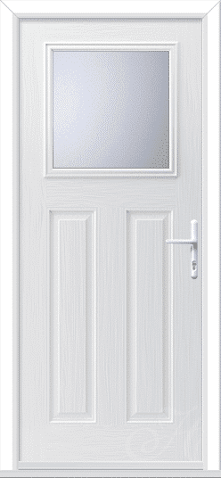 White Capri 1 GRP Composite Door 1 Capri 1 GRP Composite Door