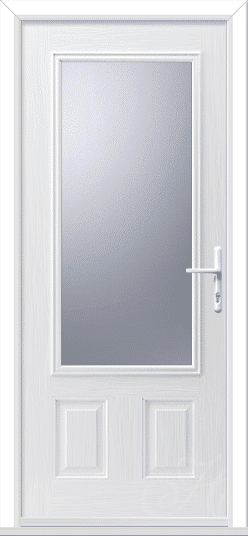 White Rosedale 1 GRP Composite Door 1 Rosedale 1 GRP Composite Door