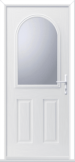 White Snipe 1 GRP Composite Door 1 Snipe 1 GRP Composite Door