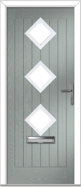 Agate Grey Belfry 3 Farmhouse Composite Door 1 Agate Grey Belfry 3 Farmhouse Composite Door