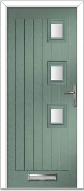 Chartwell Green Seminole 3 Right Farmhouse Composite Door 1 Chartwell Green Seminole 3 Right Farmhouse Composite Door