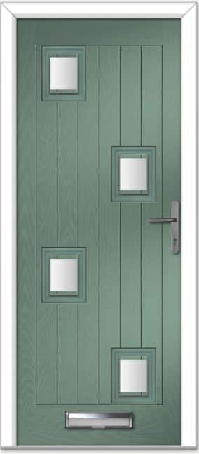 Chartwell Green Seminole 5 Right Farmhouse Composite Door 1 Chartwell Green Seminole 5 Right Farmhouse Composite Door