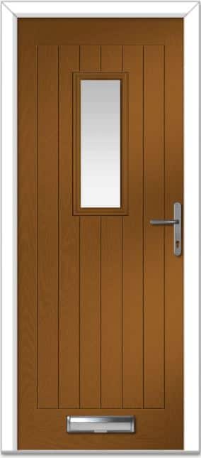 Golden Oak Sunningdale Farmhouse Composite Door 1 Golden Oak Sunningdale Farmhouse Composite Door