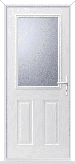 White Mulsanne 1 GRP Composite Door 1 Mulsanne 1 GRP Composite Door