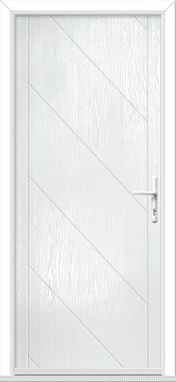 White Valley Solid GRP Composite Door 1 Valley Solid GRP Composite Door