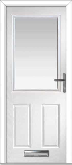 White Lyntham Composite Door 1 White Lyntham Composite Door