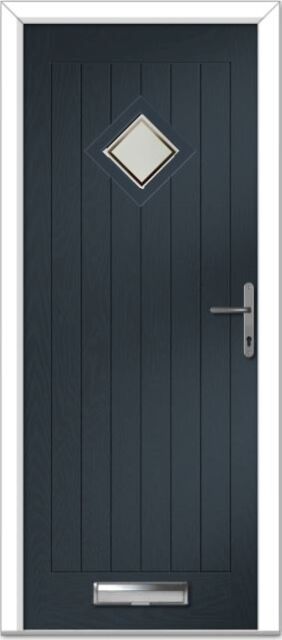 Anthracite Grey Belfry Farmhouse Composite Door