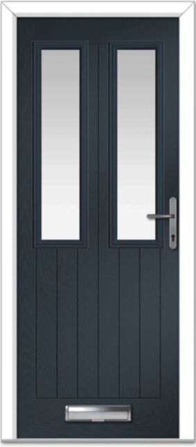 Anthracite Grey Carnoustie Cottage Farmhouse Composite Door
