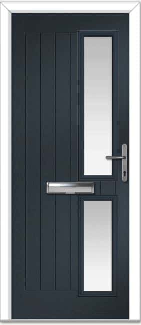 Anthracite Grey Valderrama Right Farmhouse Composite Door Order