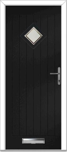 Black Belfry Farmhouse Composite Door