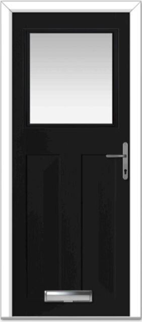 Black Eaton Composite Door