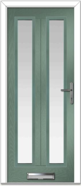 Chartwell Green Augusta Long 2 Farmhouse Composite Door