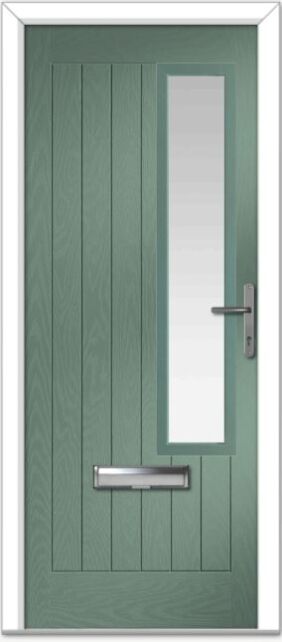 Chartwell Green Augusta Right Farmhouse Composite Door