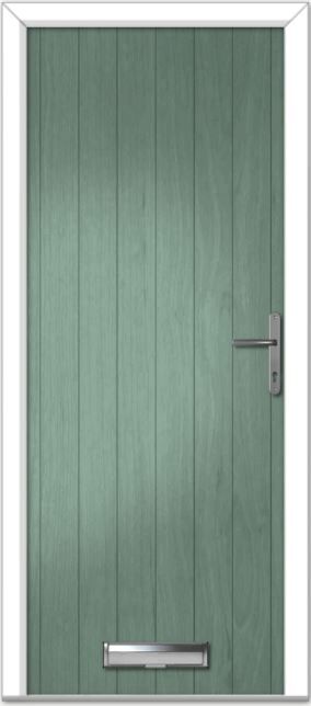 Chartwell Green Cottage Solid Composite Door