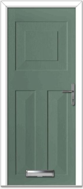 Chartwell Green Eaton Solid Composite Door