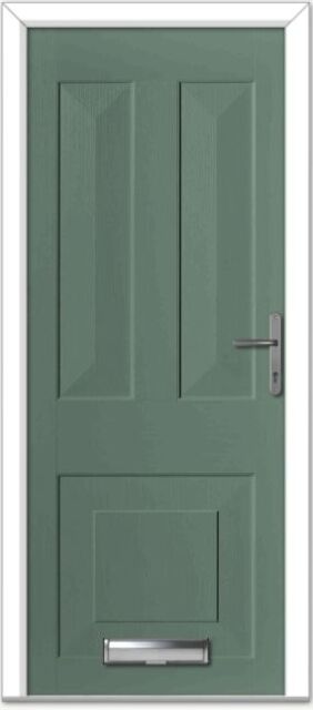 Chartwell Green Knightsbridge Solid Composite Door