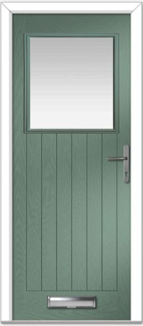 Chartwell Green Merion Farmhouse Composite Door