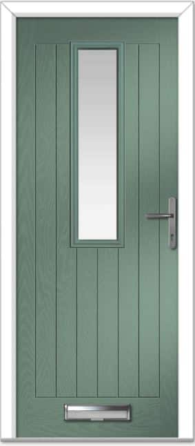 Chartwell Green Saunton Farmhouse Composite Door