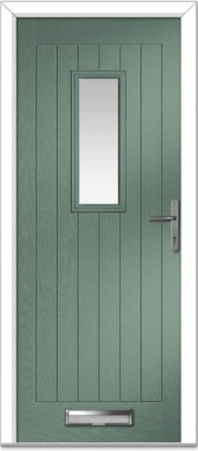 Chartwell Green Sunningdale Farmhouse Composite Door