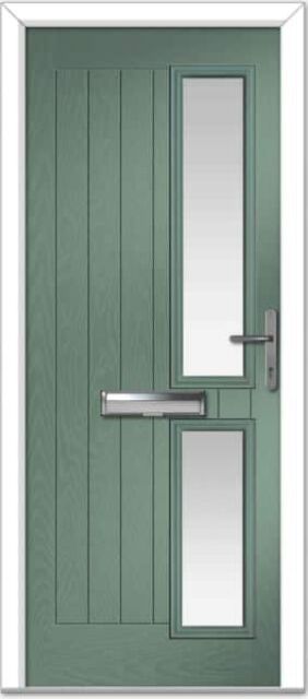 Chartwell Green Valderrama Right Farmhouse Composite Door