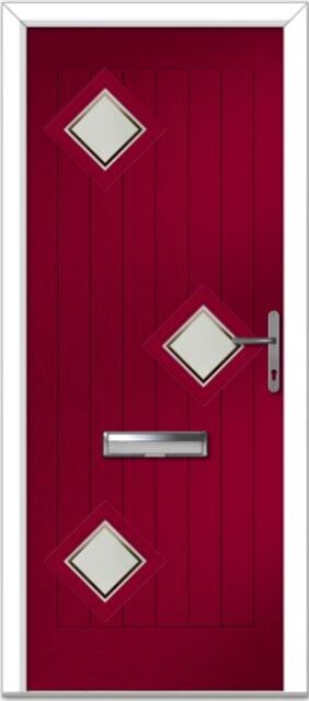 Red Belfry 3 Right Composite Door